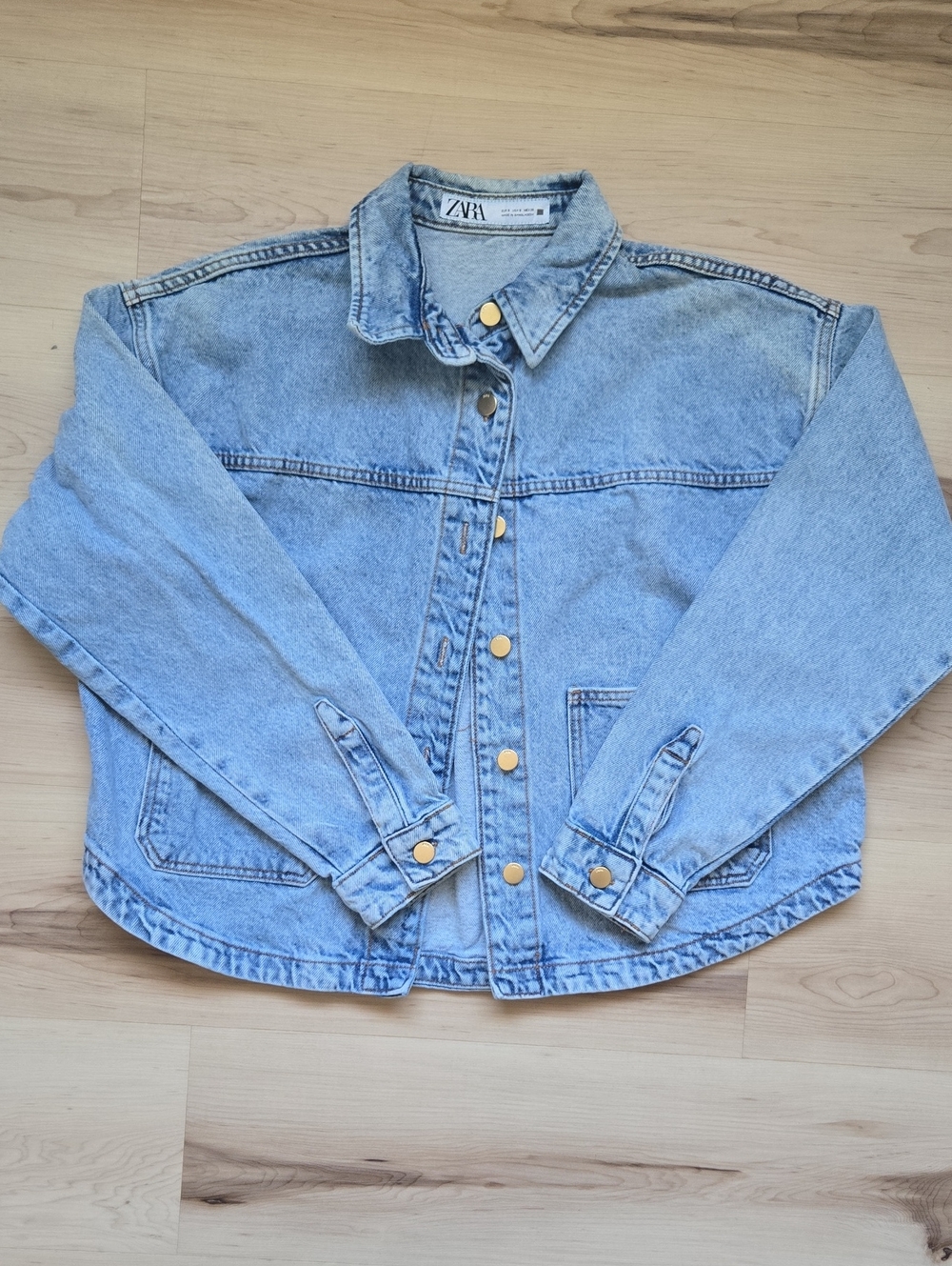Zara Denim Shirt/Jacket, Size Small